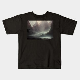 landscape pictures for wall warm Kids T-Shirt